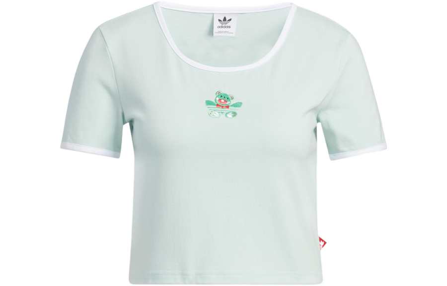 Adidas Originals T Shirt Women's Symbol Green