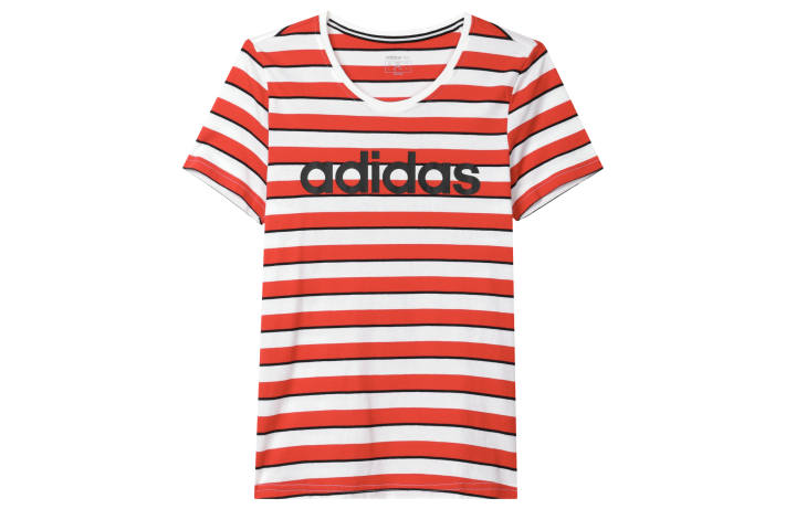 Adidas Adidas Set in Sleeve T Shirt Women's Red