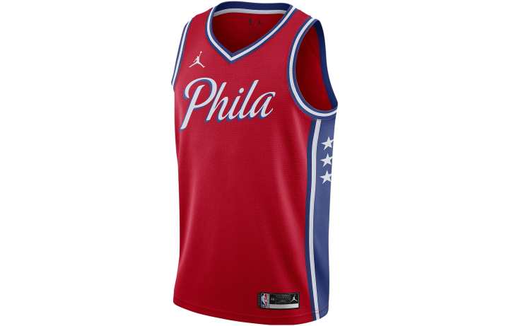 Jordan Jordan Basketball Jerseys Men's Red Moderate Straight Fit
