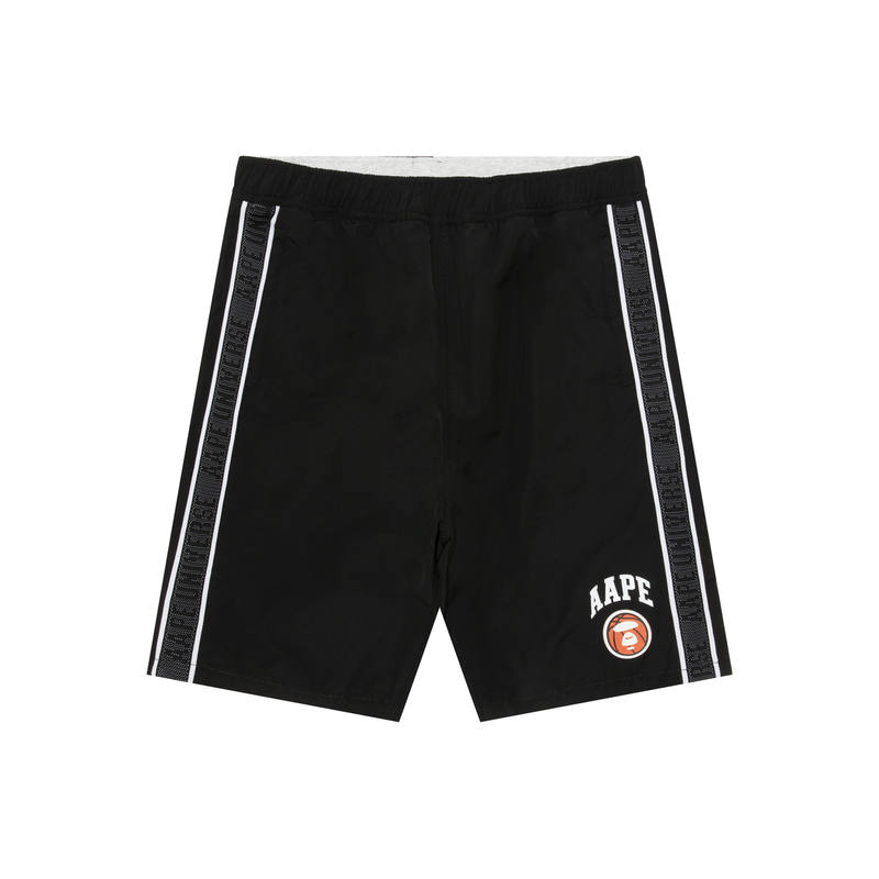 Aape By *A Bathing APE® Logo print Cotton Shorts