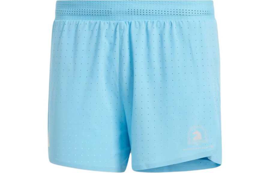 Adidas Adidas Boston Marathon 2024 Adizero Running Split Shorts Casual Shorts Men's Blue