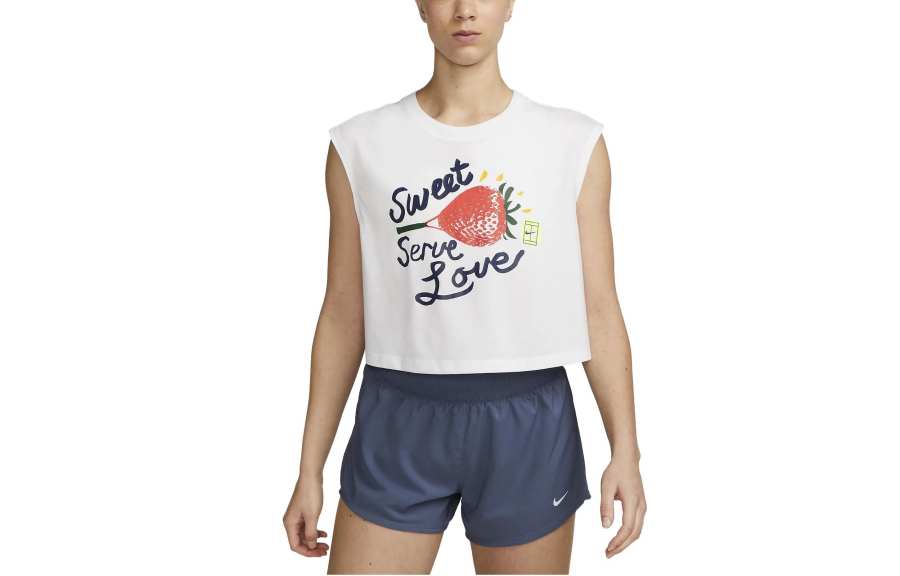 Nike Nike Tank Tops Women's White Straight Fit