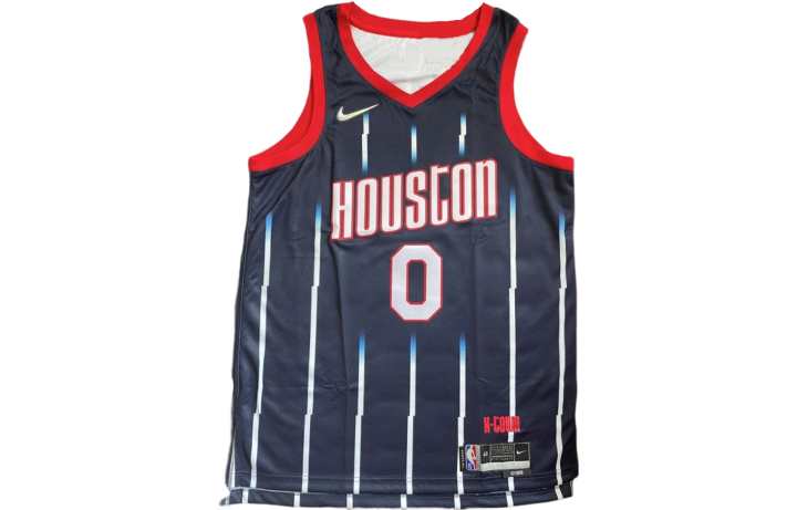 Nike Nike Basketball Jerseys Men's Black Moderate Straight Fit