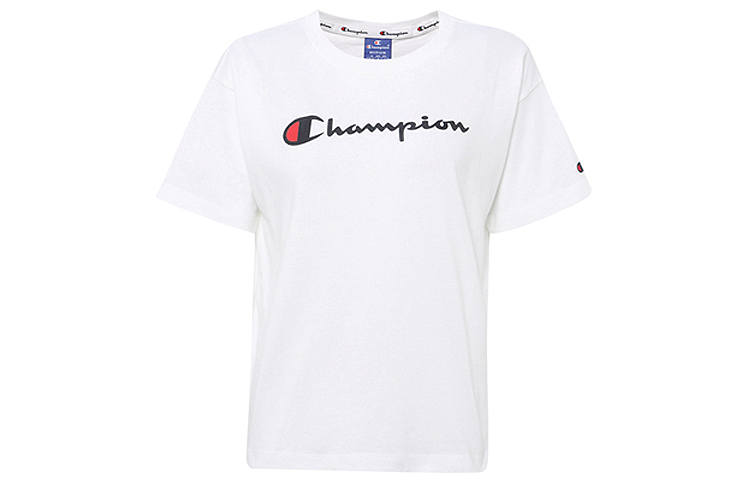 Champion Rochester T Shirts Women's Crew Neck Moderate Straight Fit