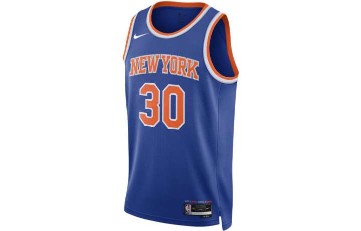 Nike Nike Nba New York Knicks Icon Edition 2020 Julius Randle 30 Dri FIT Swingman Jersey