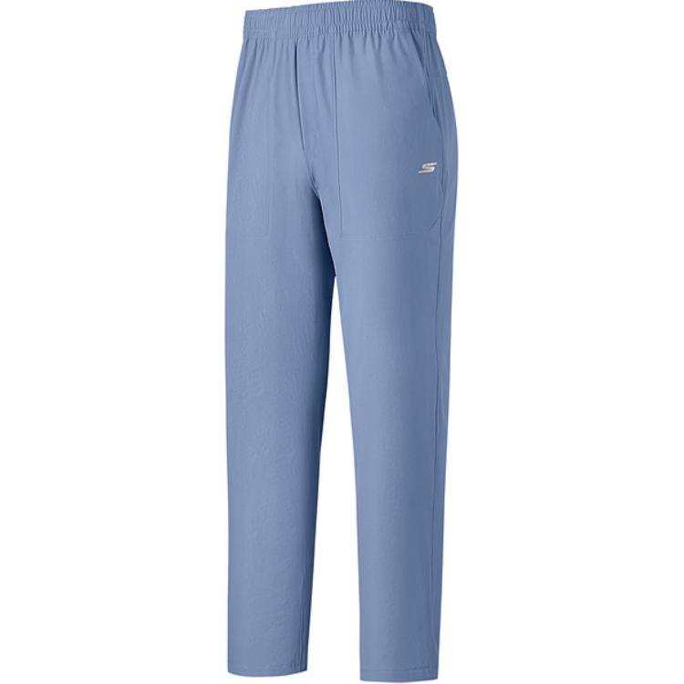 Skechers GODRI SS25 Casual Pants Men's Pastoral Blue