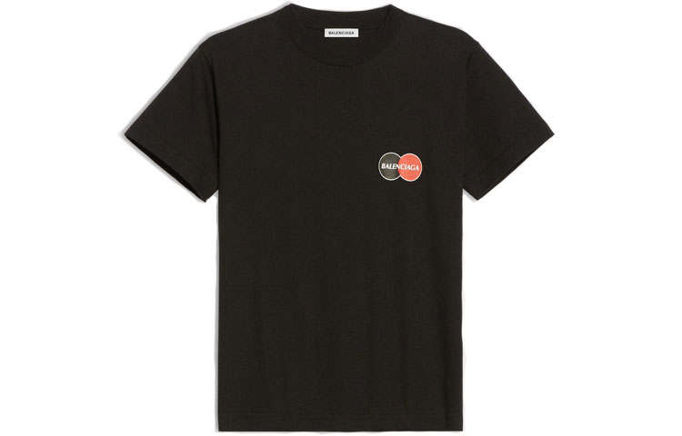 Balenciaga T Shirt Women's Black Slim Fit