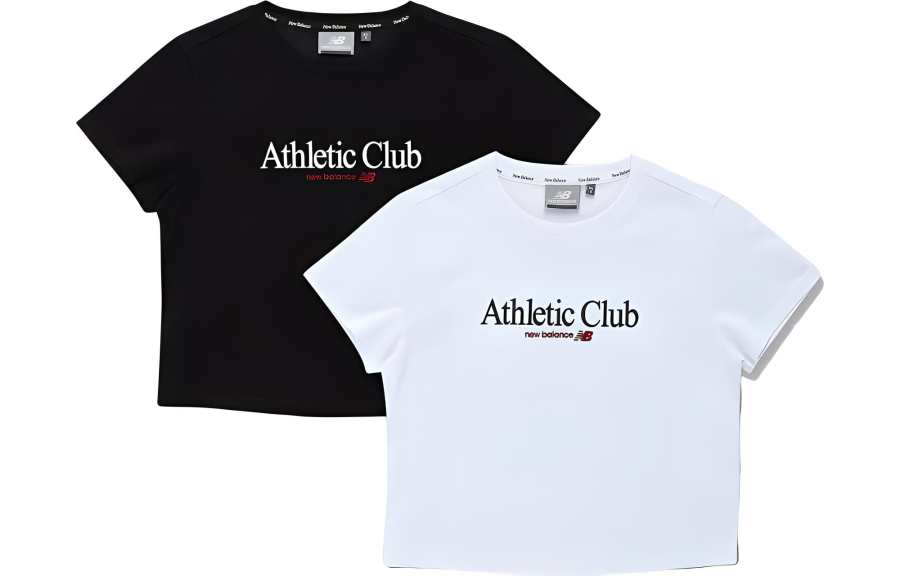 New Balance New Balance T Shirts Women's Crew Neck Moderate Straight Fit