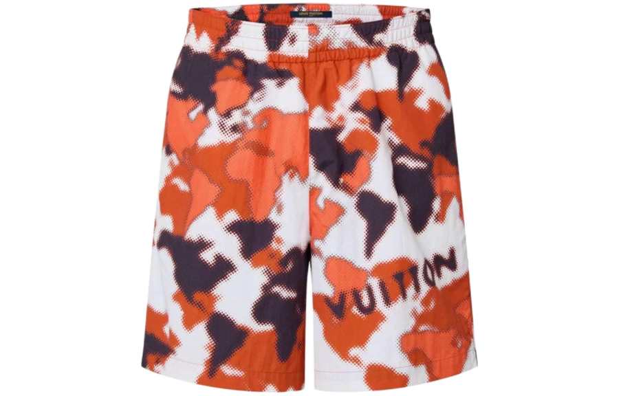 LOUIS VUITTON Casual Shorts Men's Orange
