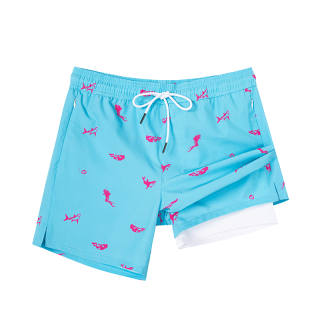 SURFCUZ Beach Shorts Men's Sky Blue