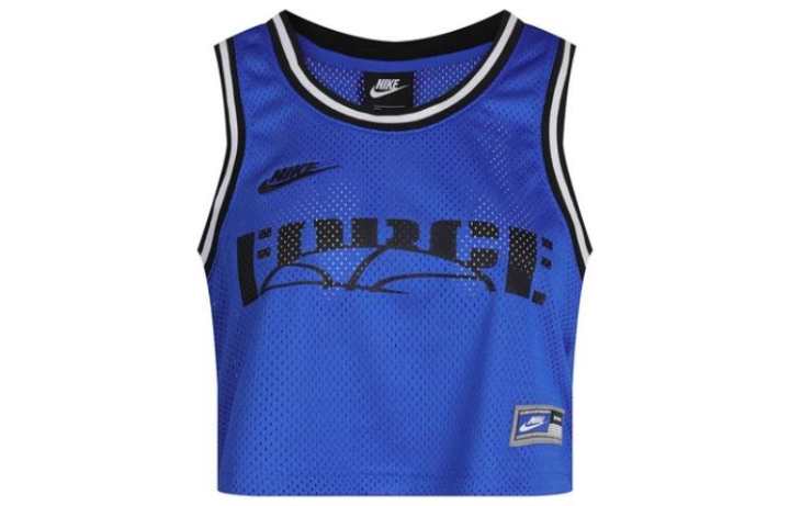 Nike Nike Tank Tops Women's Blue Racerback
