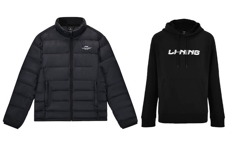Li-Ning Li Ning Table Tennis Collection Casual Sportswear Unisex Black