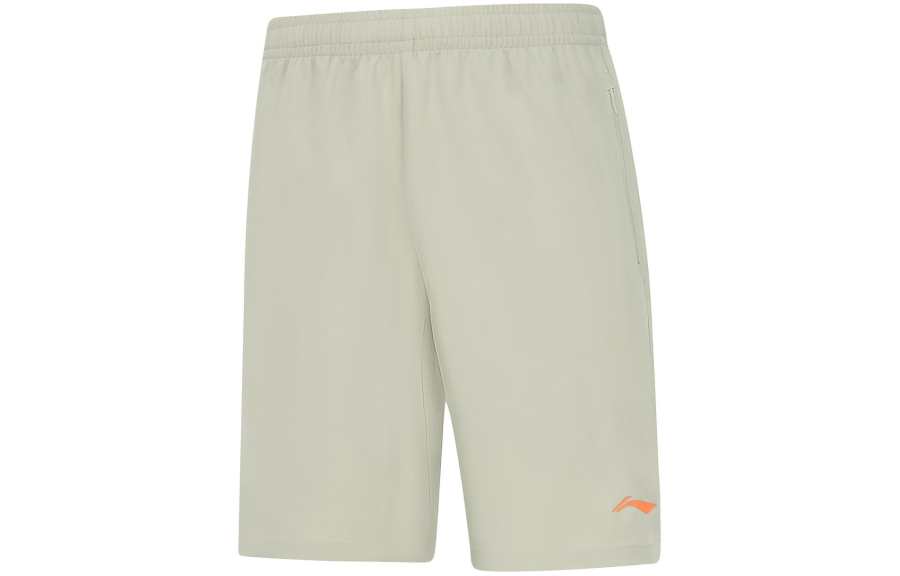 Li-Ning Li Ning Fitness Series Casual Shorts Men's Limewash Gray