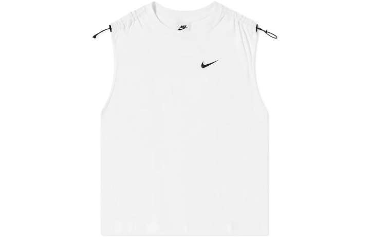 Nike Nike Tank Tops Women's White Moderate Straight Fit