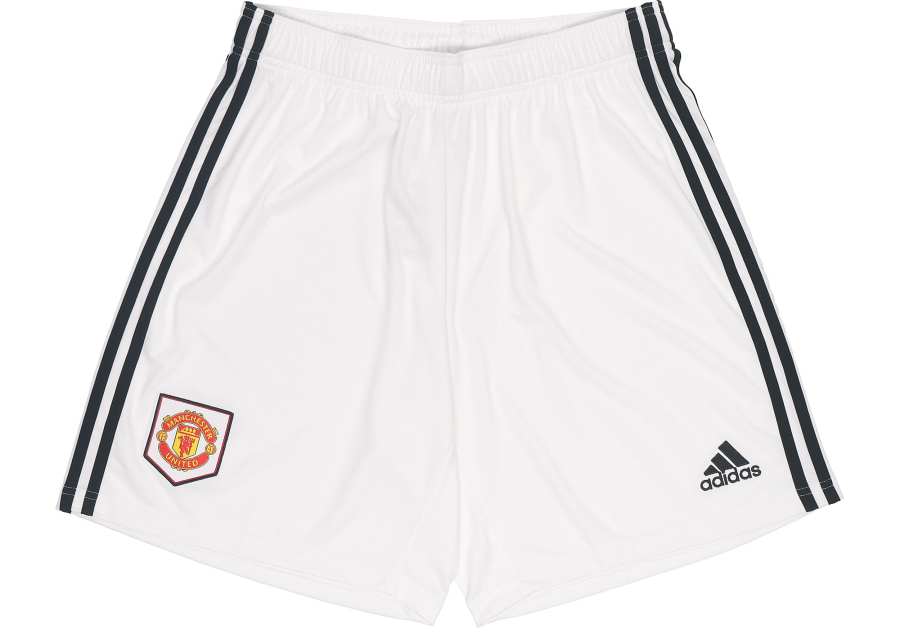 Adidas Adidas Manchester United Soccer Bottoms Men's White Moderate Straight Fit Pants