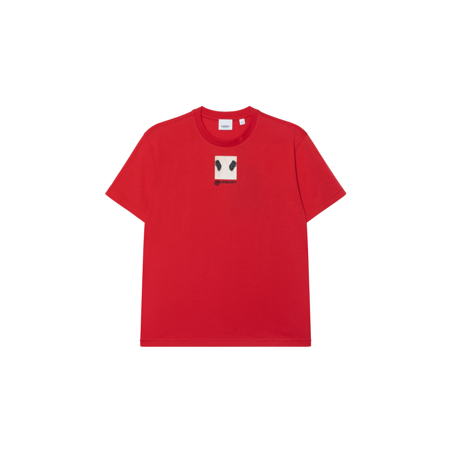 Burberry T Shirts Women's Red Crew Neck Moderate Other