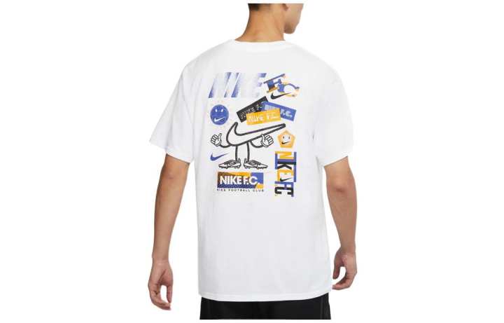 Nike Nike Soccer Jerseys Men's White Moderate Straight Fit