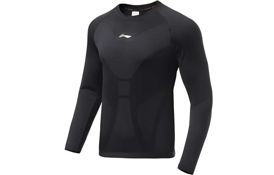 Li-Ning Li Ning Running Collection Fitness Clothing Men's Black Moderate
