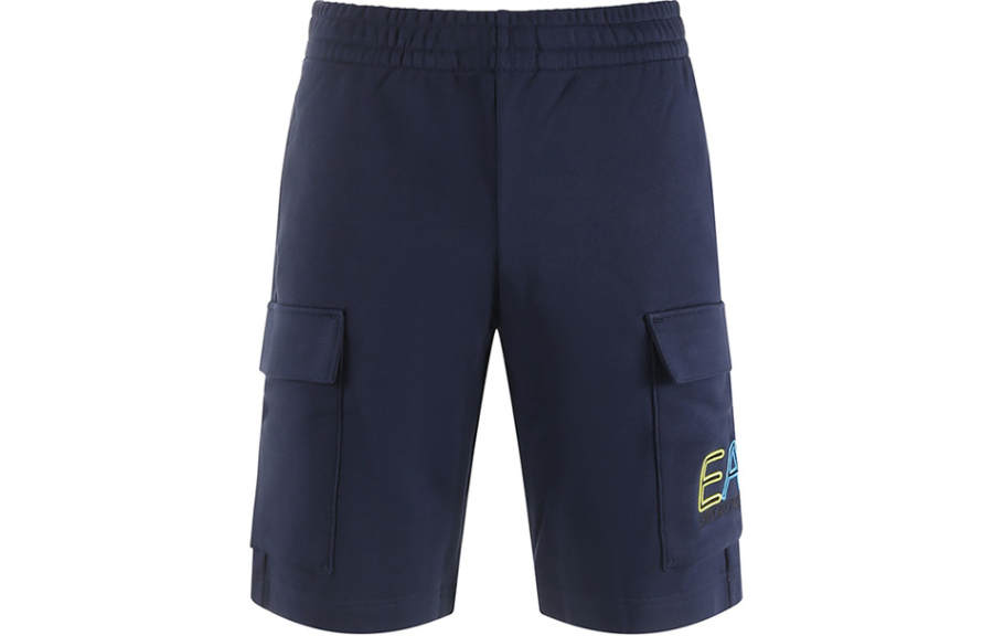 EMPORIO ARMANI EA7 FW23 Casual Shorts Men's Marine Blue