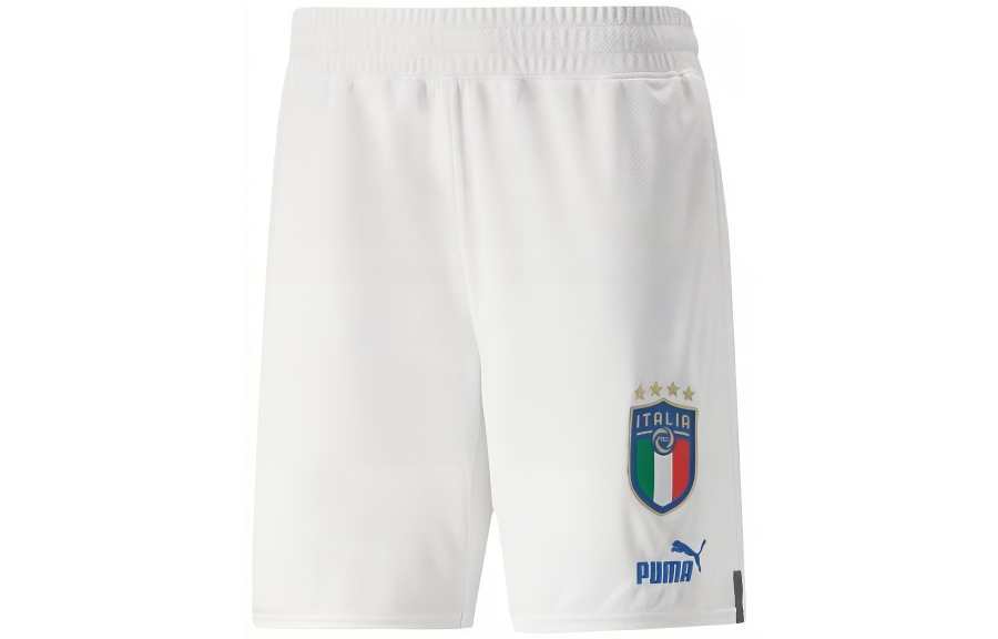 PUMA Soccer Bottoms Men's White Moderate Straight Fit Pants