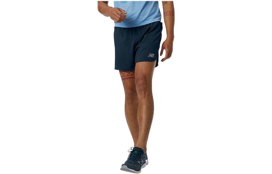 New Balance New Balance Impact Run 5 Inch Sports Shorts Men's Navy Blue