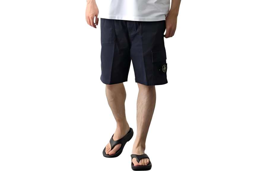 STONE ISLAND Casual Shorts Men's Marine Blue