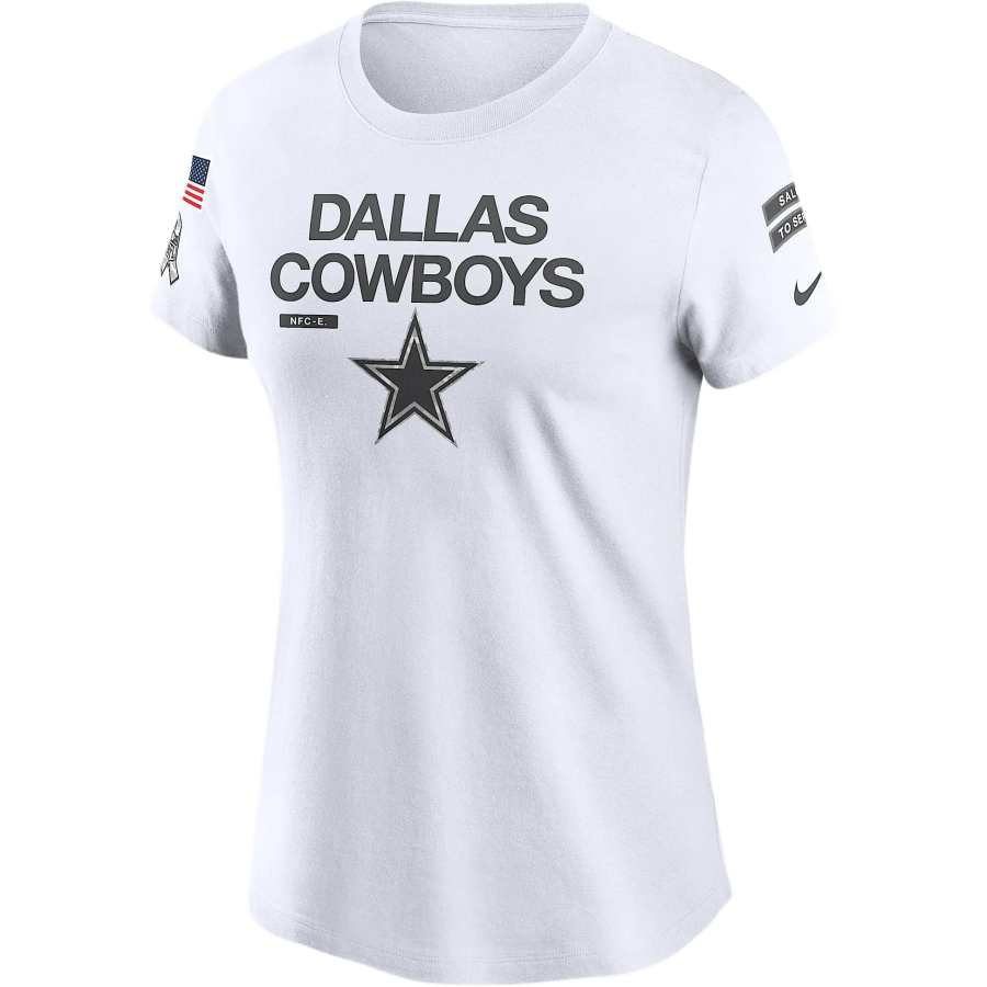Nike Nike Dallas Cowboys Salute To Service City Edge Women's Nike Nfl T Shirt