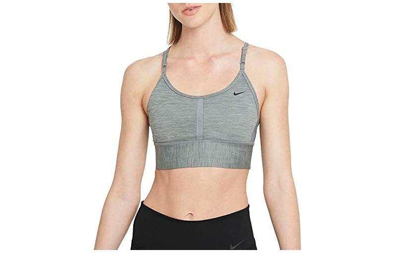 Nike Nike Tank Tops Women's Gray Crew Neck Moderate Halter Neck