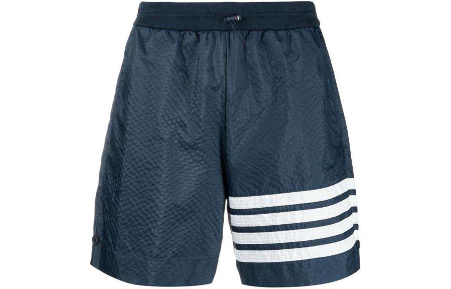 THOM BROWNE 4 Bar Stripe Detailed Shorts