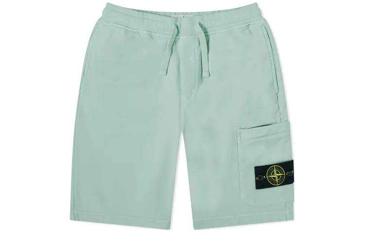 STONE ISLAND Casual Shorts Men's Green