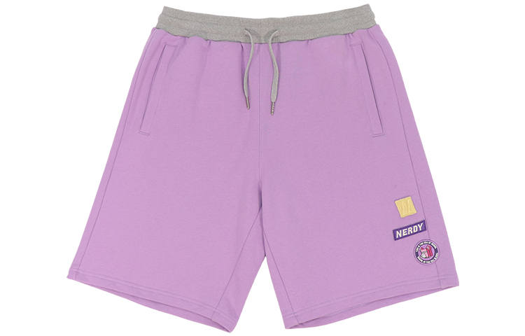 Nerdy Sports Shorts Unisex Purple Moderate