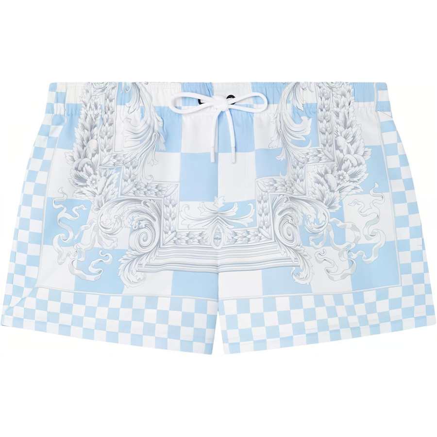 VERSACE VERSACE Beach Shorts Men's Light Blue