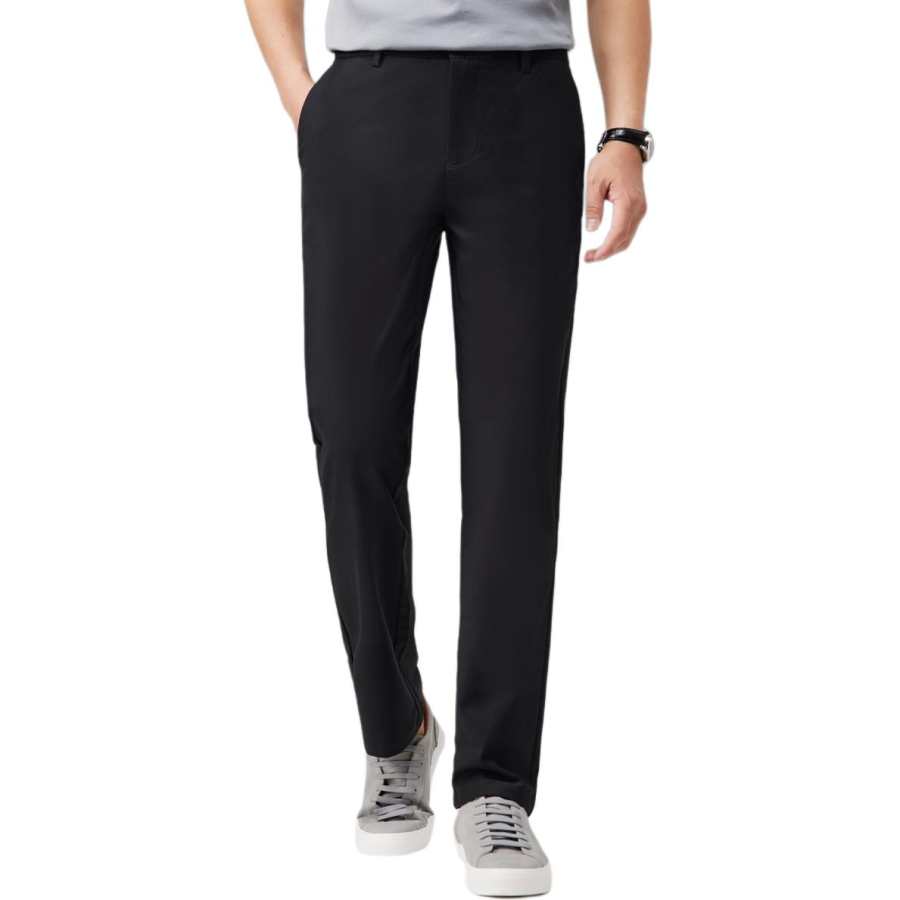 Hodo Casual Pants Men's Moderate Straight Fit Pants