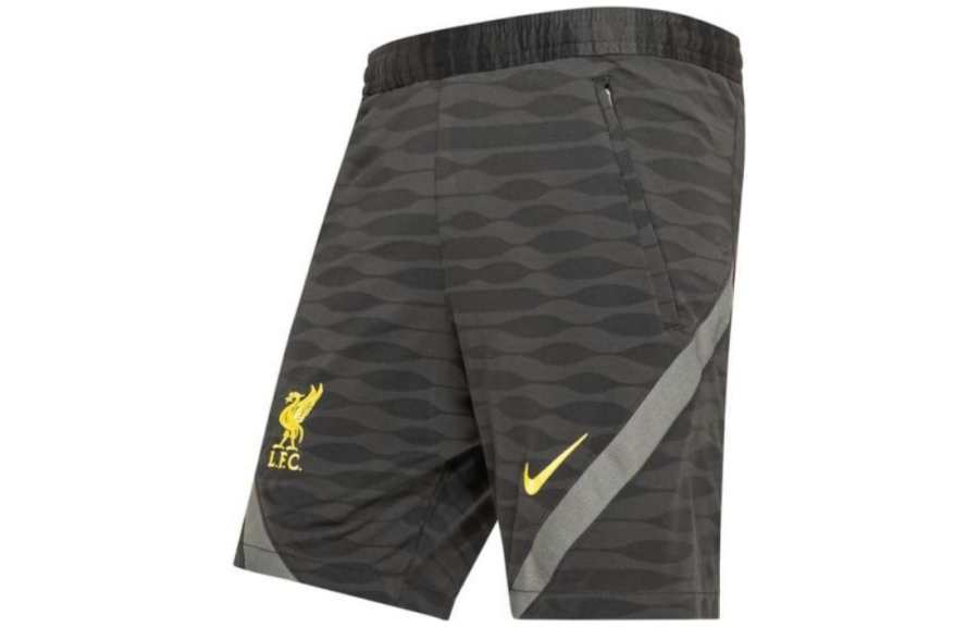Nike Nike Liverpool Trainingsshorts Dry Strike Basketball Shorts Men's Gray/Yellow