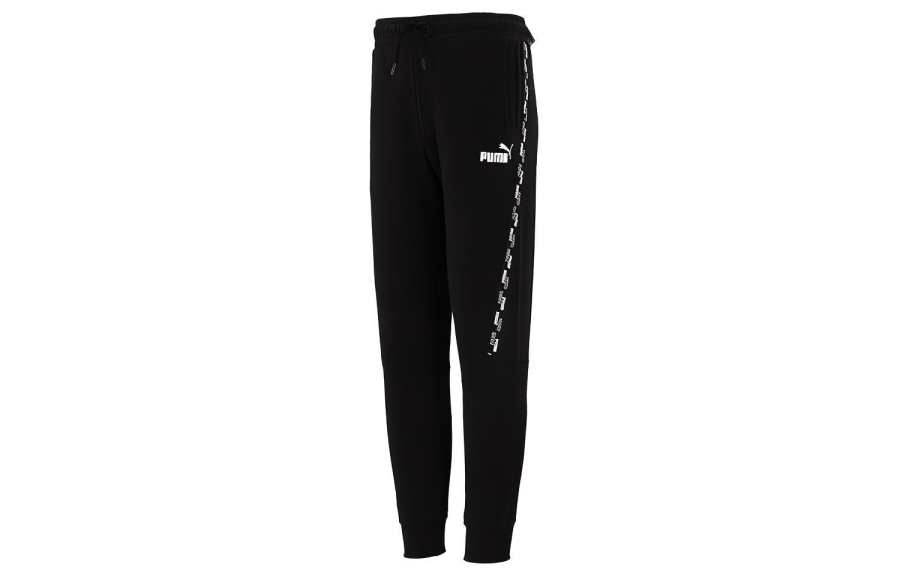 PUMA Sports Pants Men's Black Moderate