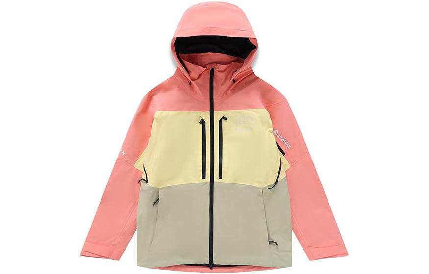 BURTON AK SWASH 23 24 Winter Season GORETEX 2L Ski Top Men's Coral Powder/Butter
