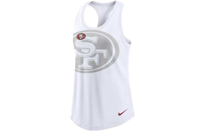 Nike Nike Tank Tops Women's White U Neck Moderate Other