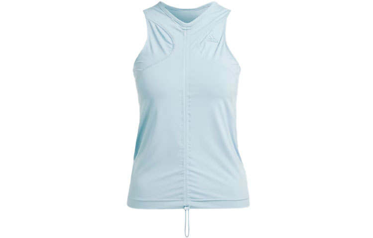 Adidas Adidas CITY ESCAPE Tank Tops Women's Light Blue V Neck Moderate Other