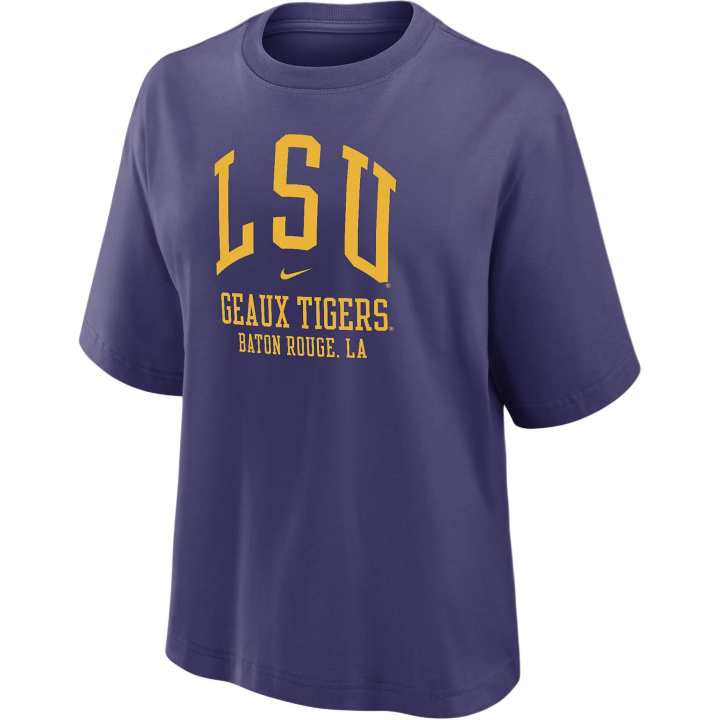 Nike Nike Lsu Women's Nike College Boxy T Shirt