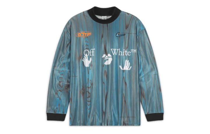 Nike OFF-WHITE X Nike 001 Soccer Jersey Asia Sizing