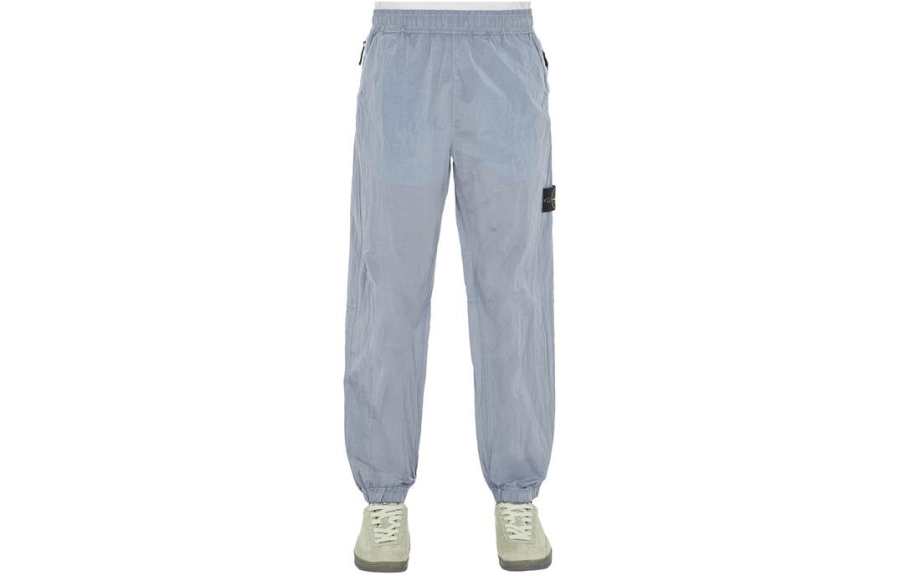 STONE ISLAND Casual Pants Men's Ice Frost Blue