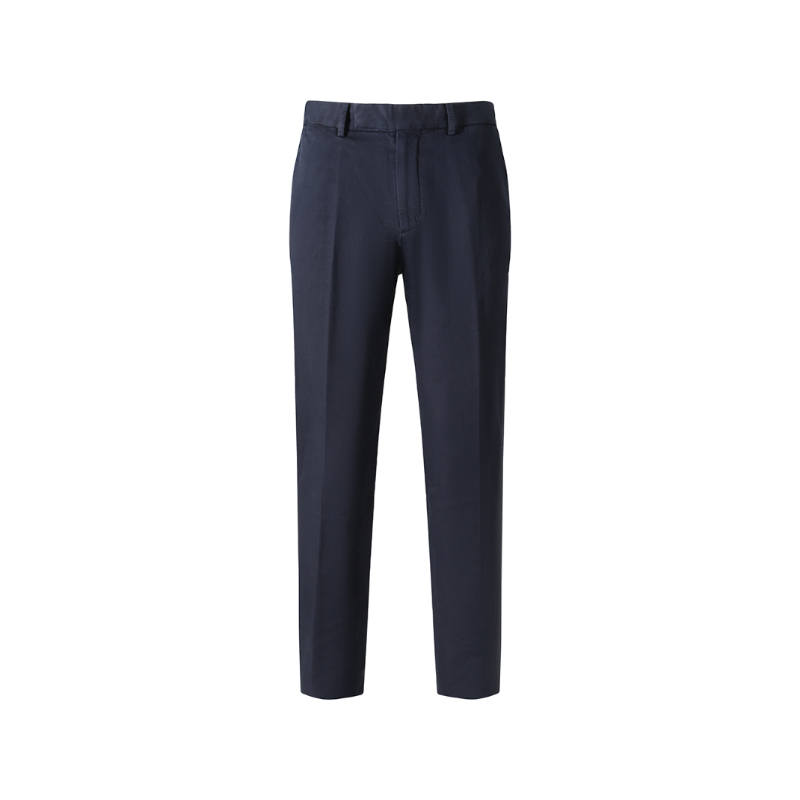 Ermenegildo Zegna SS24 Casual Pants Men's Dark Blue