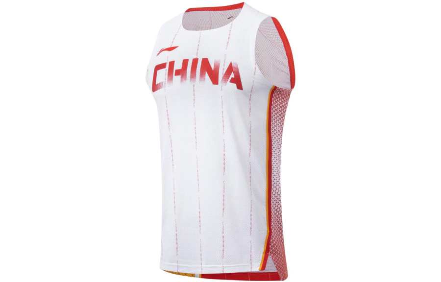 Li-Ning Li Ning Sports Basketball Collection Basketball Jersey Men's White