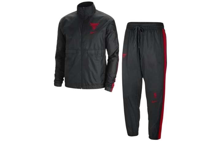 Nike Nike Chicago Bulls Courtside Nba Tracksuit
