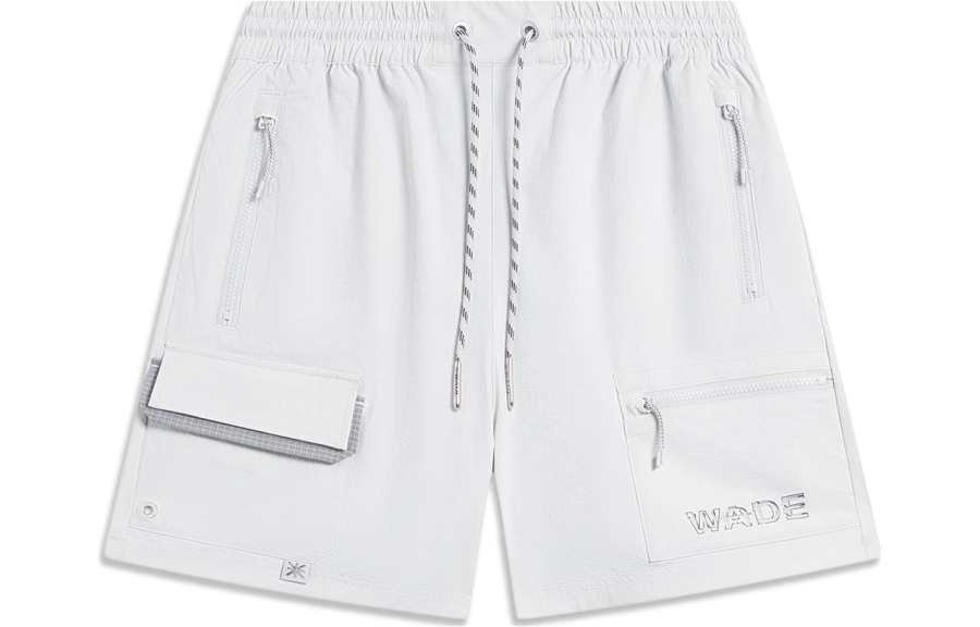 Li-Ning Li Ning Li Ning X Cyril Artist, Collaboration Collection Casual Shorts Men's Stone Gray