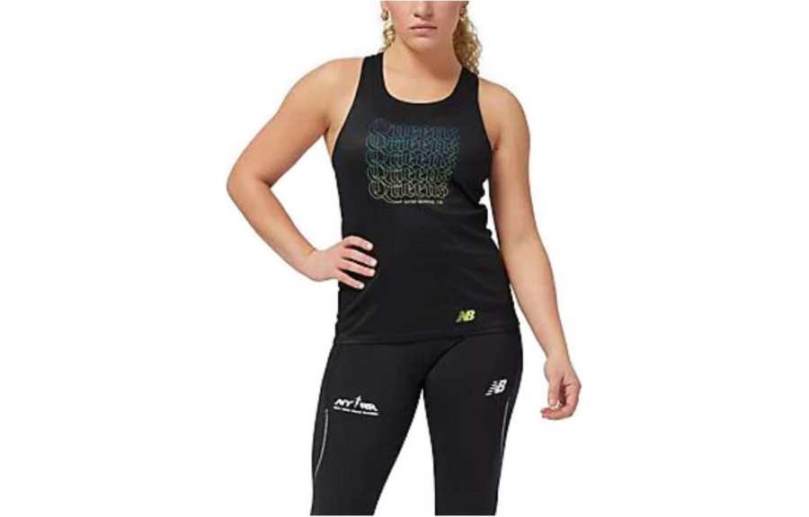 New Balance New Balance NYRR Queens Tank Top Women's Black
