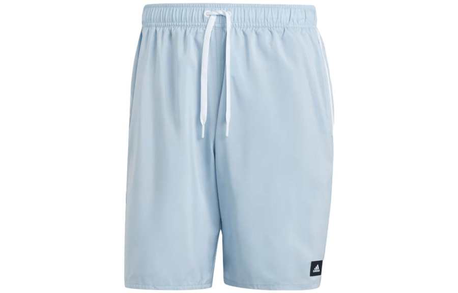 Adidas Adidas 3 Stripes Clx Swim Shorts Swimming Shorts Men's Blue White