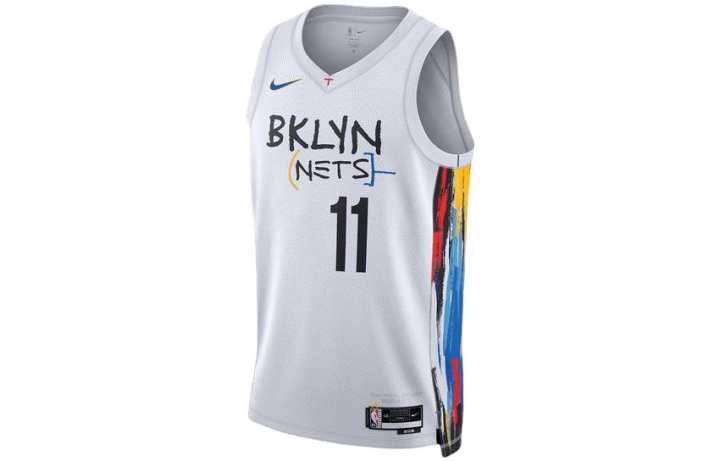 Nike Nike Brooklyn Nets Basketball Jersey Unisex White