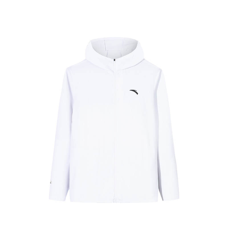 Anta Variety Training Collection Breathable And Quick Dry UV Protection Sun Protection Clothing Men's Pure White