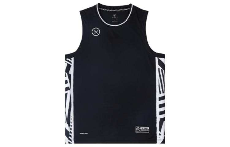 Li-Ning Li Ning Wade Collection Basketball Jersey Men's Black White